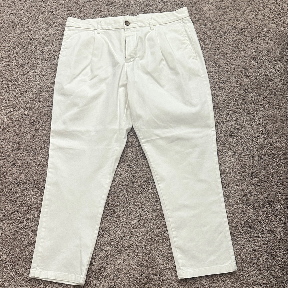 Old Navy Men's White Chinos